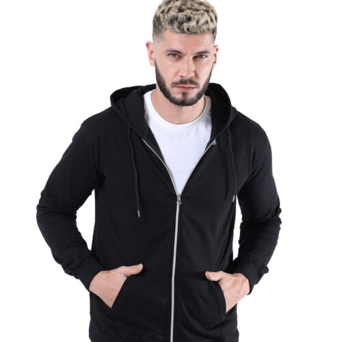 Mens Zip Hoodie Regular Fit